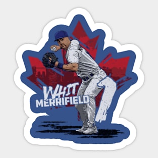 Whit Merrifield Toronto State Sticker